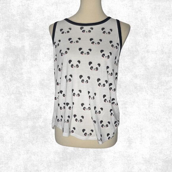 Revive KAWAII Panda Face Tank Top – Size Large - Picture 2 of 6